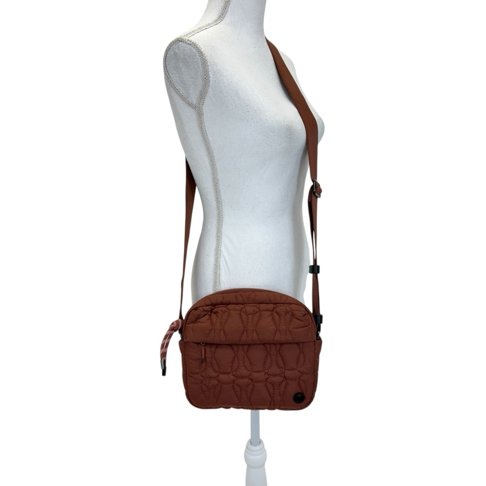 Lululemon Quilted Embrace 4L Crossbody Bag Purse Ancient Copper - Picture 14 of 16